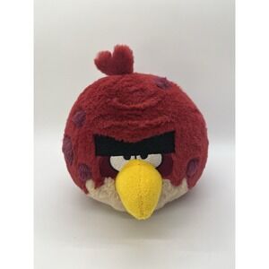 Angry Birds Terence 5" Plush Big Brother Red Stuffed Animal NO SOUND